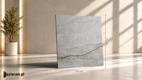 Przejdź do produktu Marazzi Mystone Silver Root Grey matowa 60x60 cm gr. 9 mm - płytka rektyfikowana/MPFZ