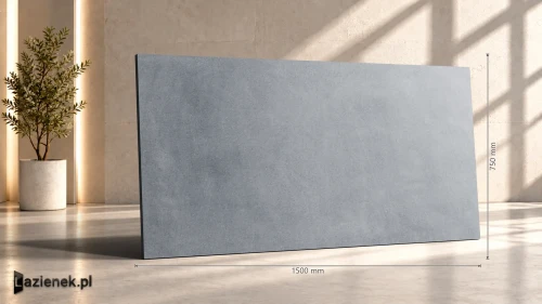 Przejdź do produktu Marazzi Slow Cold Piombo mat 75x150 cm gr. 9 mm - płytka rektyfikowana / MPE0