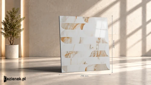 Przejdź do produktu Marazzi Allmarble Calacatta Vena Vecchia połysk 29.8x29.8 cm gr. 10 mm - płytka nierektyfikowana/MEZG