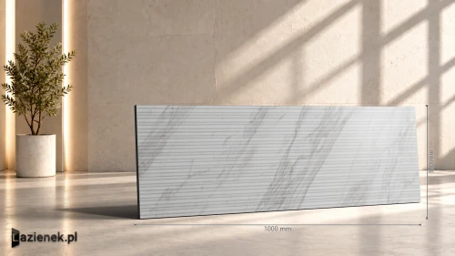 Przejdź do produktu Marazzi Fabula Wall 3D Mikado Calacatta 33x100 cm gr. 10 mm - płytka rektyfikowana/MN2Q