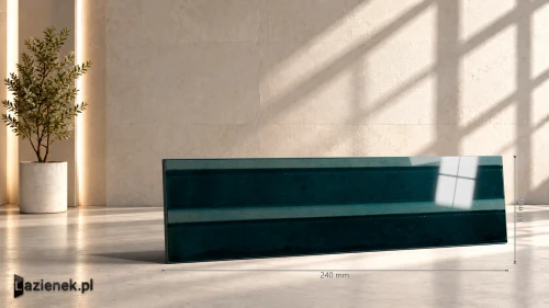 Przejdź do produktu Marazzi Lume Blue Struttura 3D Rake połysk 6x24 cm gr. 14 mm - płytka nierektyfikowana/MP9H