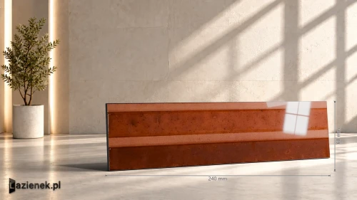Przejdź do produktu Marazzi Lume Caramel Struttura 3D Rake połysk 6x24 cm gr. 14 mm - płytka nierektyfikowana/MP9K