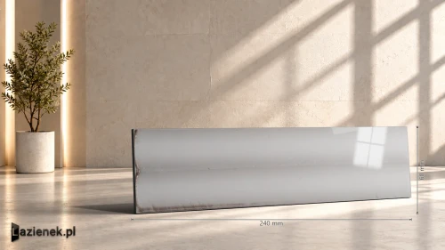 Przejdź do produktu Marazzi Lume White Struttura 3D Swing połysk 6x24 cm gr. 14 mm - płytka nierektyfikowana/MP97