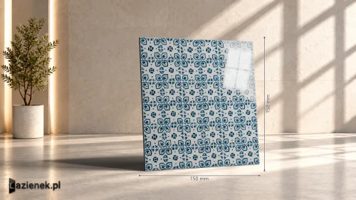 Przejdź do produktu Marazzi Memoria Blu 2 połysk 15x15 cm gr. 10 mm - płytka nierektyfikowana/MANH