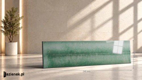 Przejdź do produktu Marazzi Lume Turquoise Struttura 3D Swing połysk 6x24 cm gr. 14 mm - płytka nierektyfikowana/MP98