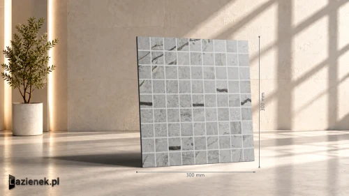 Przejdź do produktu Marazzi Mystone Silver Root Grey matowa 30x30 cm gr. 9 mm - płytka rektyfikowana/MPNJ