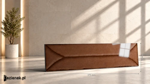Przejdź do produktu Marazzi Terramater Cotto Struttura 3D Losanga połysk 9.1x37.5 cm gr. 13,5 mm - płytka ścienna nierektyfikowana / MPM2