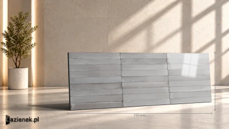 Marazzi Rice Grigio 5x15 - płytka dekoracyjna