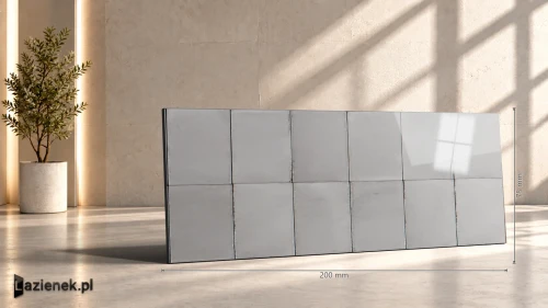 Przejdź do produktu Marazzi Rice Grigio połysk 7.5x20 cm gr. 10 mm - płytka nierektyfikowana / M968
