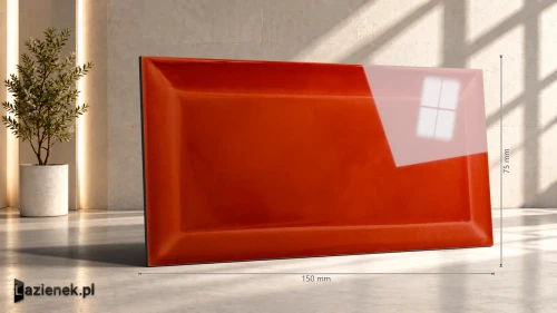 Przejdź do produktu Marazzi Hello Red połysk 7.5x15 cm gr. 9 mm - płytka nierektyfikowana/M8GJ