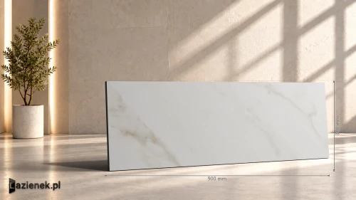 Przejdź do produktu Marazzi Marbleplay Ivory połysk 30x90 cm gr. 10 mm - płytka rektyfikowana/M4NX
