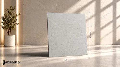 Przejdź do produktu Marazzi Mystone Gris Fleury Bianco matowa 75x75 cm gr. 10 mm - płytka rektyfikowana/MLJA