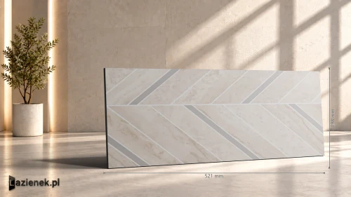 Przejdź do produktu Marazzi Mystone Travertino Navona matowa 19.8x52.1 cm gr. 10 mm - płytka nierektyfikowana/M9Q5