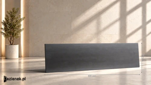 Przejdź do produktu Marazzi Sistemn Grafite mat 15x60 cm gr. 11 mm - płytka rektyfikowana / MJGH