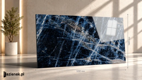 Przejdź do produktu Marazzi Grande Marble Look Sodalite Blu B połysk 160x320 cm gr. 6 mm - płytka rektyfikowana/M9CE