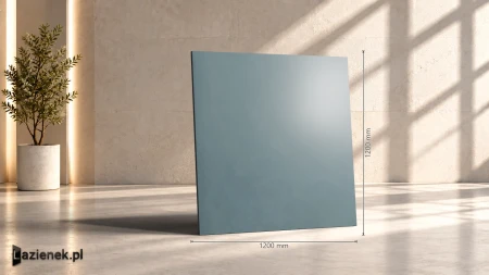 Marazzi Grande Resin Look Azzurro satyna 120x120 - płytka imitująca żywicę