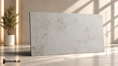 Przejdź do produktu Marazzi Grande Stone Look Jura Beige wzmocniona siatką satynowa 160x320 cm gr. 6 mm - płytka rektyfikowana/MPH5