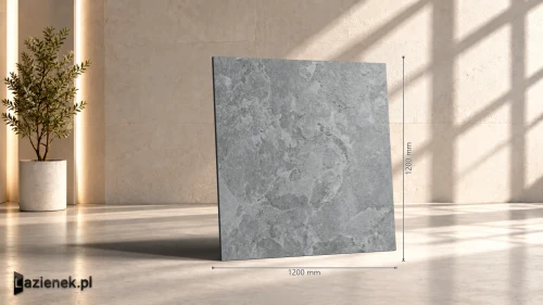 Przejdź do produktu Marazzi Mystone Pietra Ligure Antracite struktura 120x120 cm gr. 9 mm - płytka rektyfikowana/MPJS