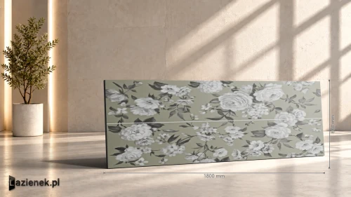 Przejdź do produktu Marazzi White Deco Decoro Roseto mat 60x180 cm gr. 7 mm - płytka rektyfikowana / MF97