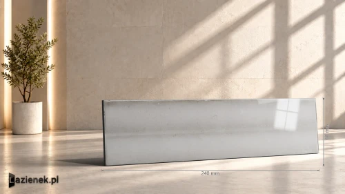 Przejdź do produktu Marazzi Lume Off Struttura 3D Swing White połysk 6x24 cm gr. 14 mm - płytka nierektyfikowana/MP99