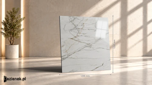 Przejdź do produktu Marazzi Grande Marble Look Golden White Lux M8AF 120X120 rekt. cm.