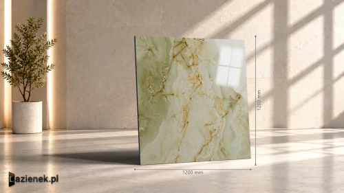 Przejdź do produktu Marazzi Grande Marble Look Onice Giada Lux MERU 120X120 rekt. cm.