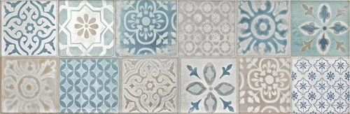 Przejdź do produktu Ragno Frame Decoro Majolica Milk 25X76 cm