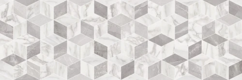 Przejdź do produktu Ragno Imperiale Decoro Tangram Bianco 30X90 cm rekt.*