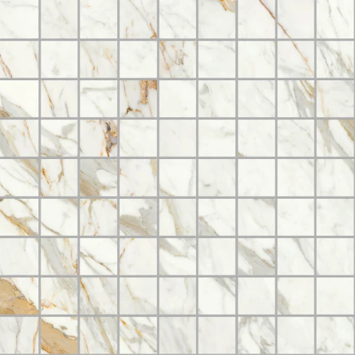 Przejdź do produktu Ragno Incanto Calacatta Michelangelo Mosaico 30x30cm