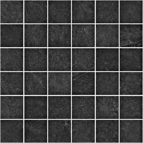 Przejdź do produktu Ragno Realstone Slate Mosaico 5X5 Black 30X30 cm