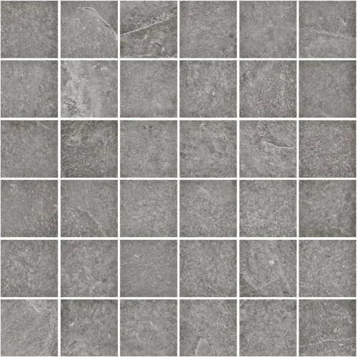Przejdź do produktu Ragno Realstone Slate Mosaico 5X5 Iron 30X30 cm