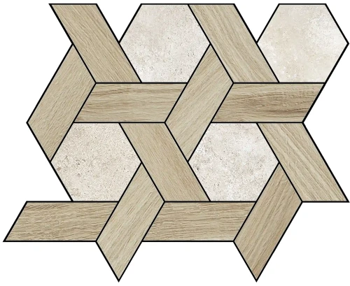 Przejdź do produktu La Fabbrica Il Cerreto decoro Chardonnay Beige 30x26cm mat