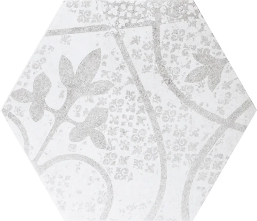 Przejdź do produktu Quintessenza Alchimia bianco-grigio 26,6x23 – lato 13,3 cm