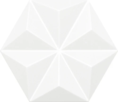 Przejdź do produktu Quintessenza Origami bianco matt 26,6x23 – lato 13,3 cm