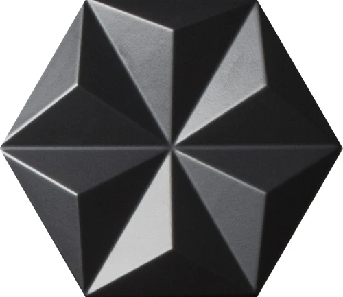 Przejdź do produktu Quintessenza Origami nero matt 26,6x23 – lato 13,3 cm