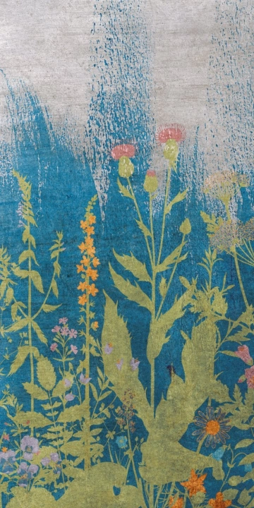 Abk Wide&Style Botanical Blue A matowa R10 120x280 cm