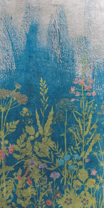 Abk Wide&Style Botanical Blue B matowa R10 120x280 cm
