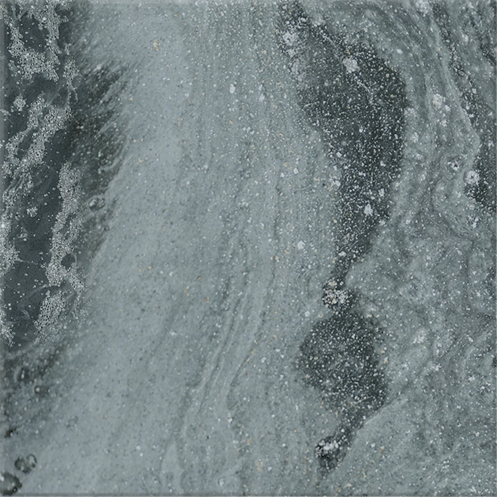 Cifre Swirl Turquoise błyszcząca 15x15 cm gr. 8 mm