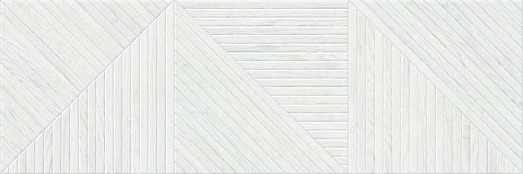 Cifre Geometric White matowa 40x120 cm gr. 11 mm