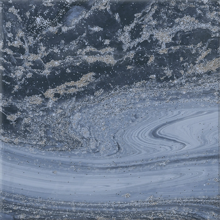 Cifre Swirl Blue błyszcząca 15x15 cm gr. 8 mm