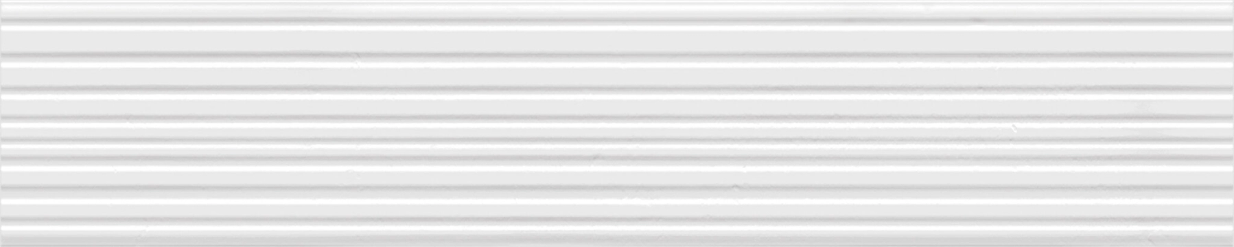 Cifre Rain White H błyszcząca 5x25 cm gr. 9 mm