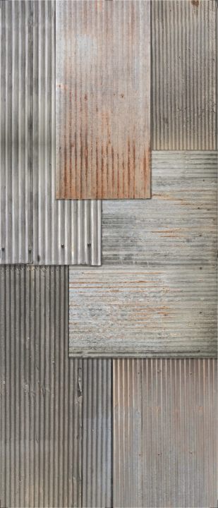 Flaviker Art Walls Metal matowa 120x280 cm gr. 6 mm