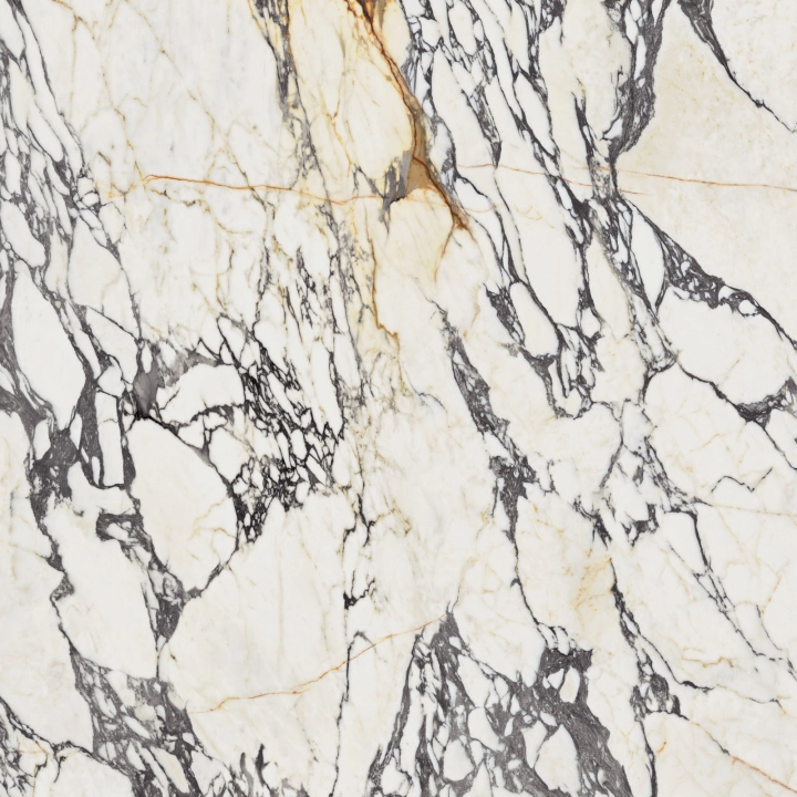 Flaviker Supreme Treasure Corchia Gold matowa 120x120 cm gr. 9 mm