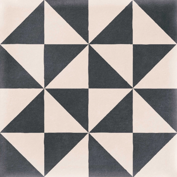 Grespania Boheme Negro matowa 20x20 cm gr. 7 mm