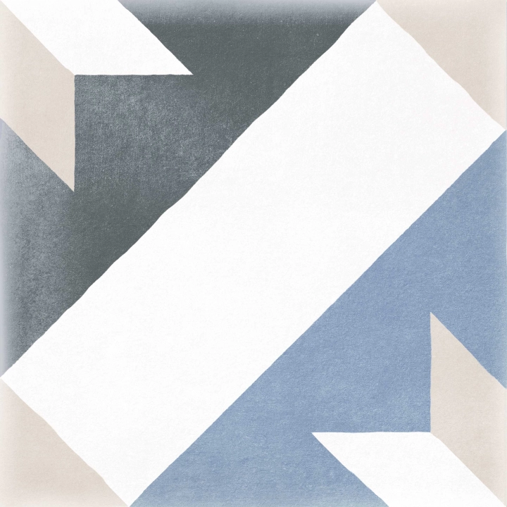 Grespania Boheme Azul matowa 20x20 cm gr. 7 mm