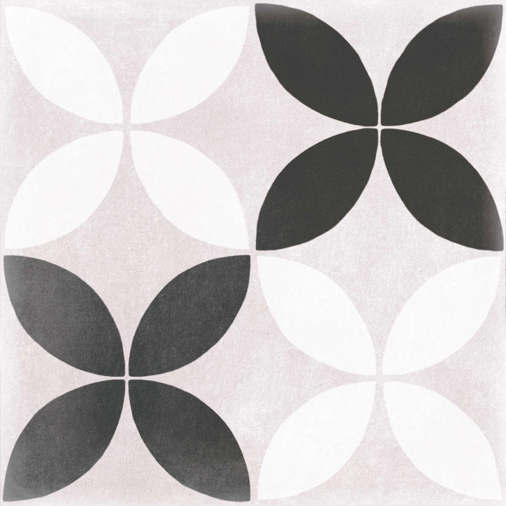 Grespania Boheme Negro matowa 20x20 cm gr. 7 mm