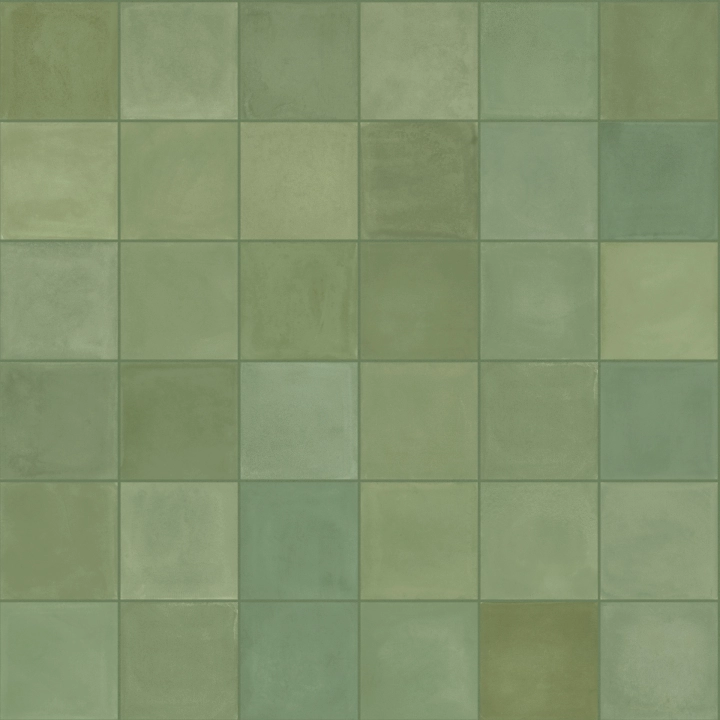 Marazzi D_Segni Blend Verde strukturalna 10x10 cm gr. 10 mm