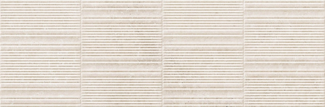 Marazzi Fabula Wall Travertino Cross Bianco strukturalna 33x100 cm gr. 10 mm