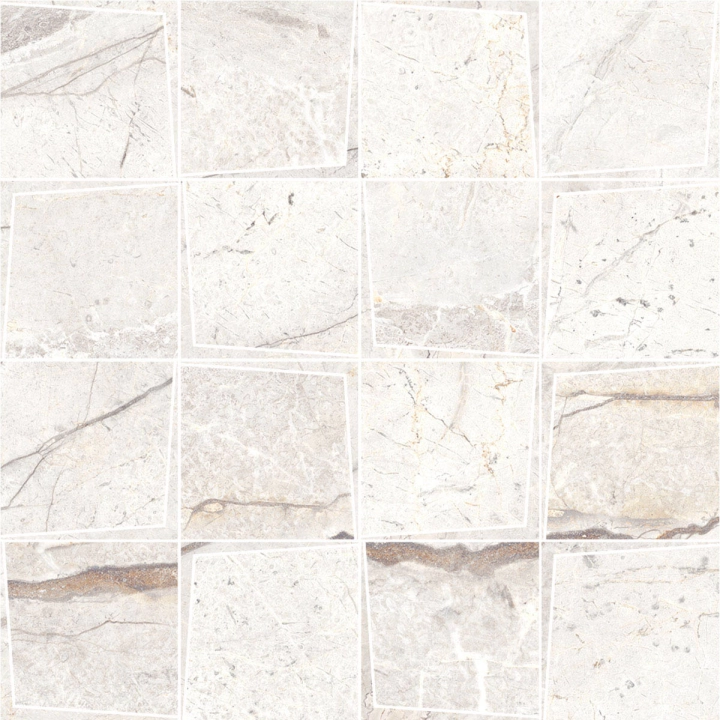 Marazzi Mystone Silver Root White strukturalna 30.3x30.3 cm gr. 9 mm