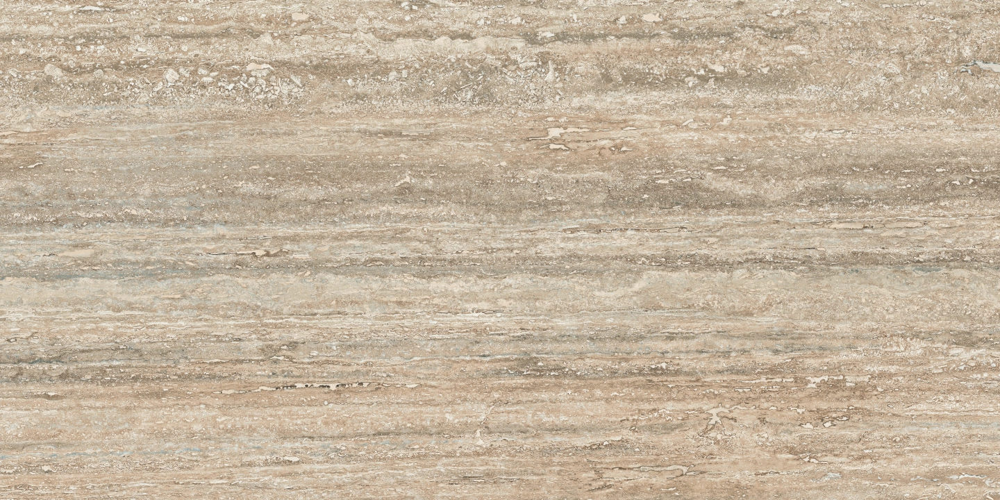 Novabell Thermae Verso Travertino Walnut szlifowana łupana 60x120 cm gr. 9 mm